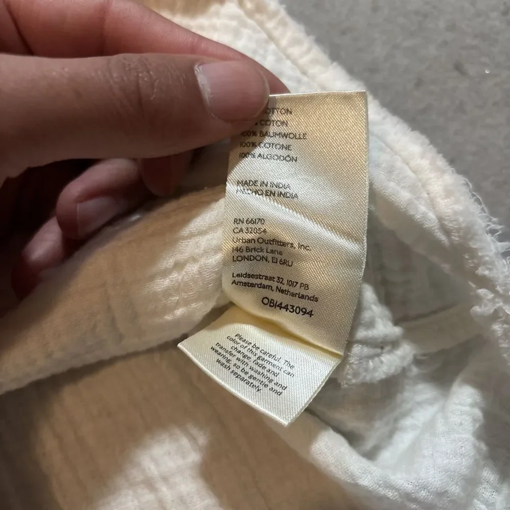 We The Free White Button Down Shirt - Picture 4 of 7